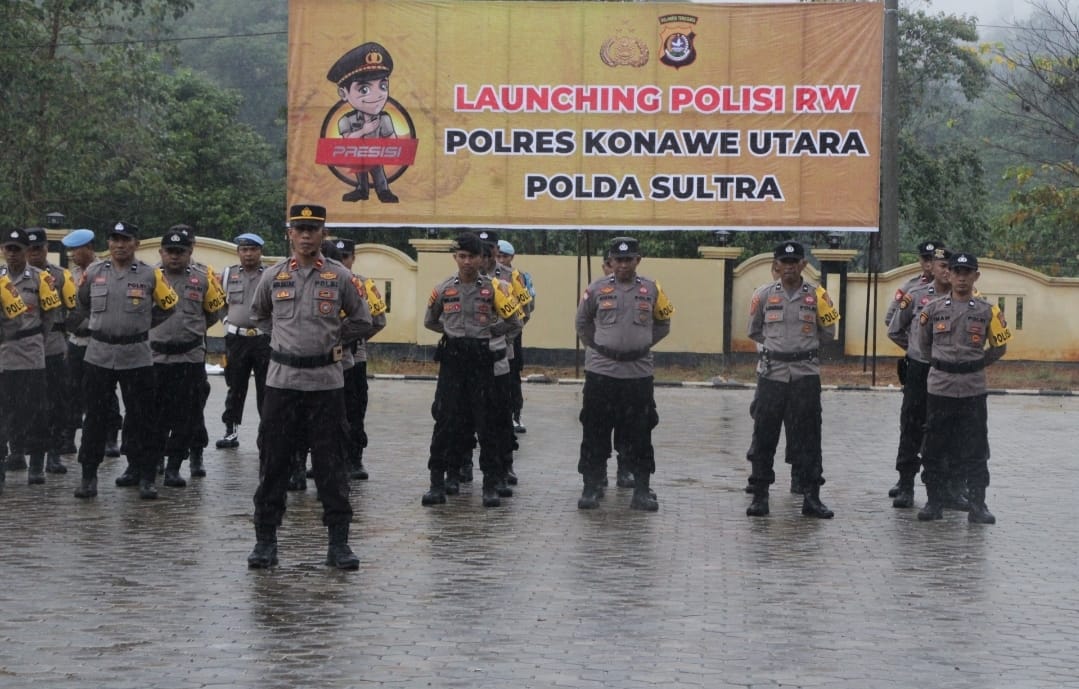 Kapolres Konut Lounching 52 Polisi RW Yang Disebar Diseluruh Kecamatan