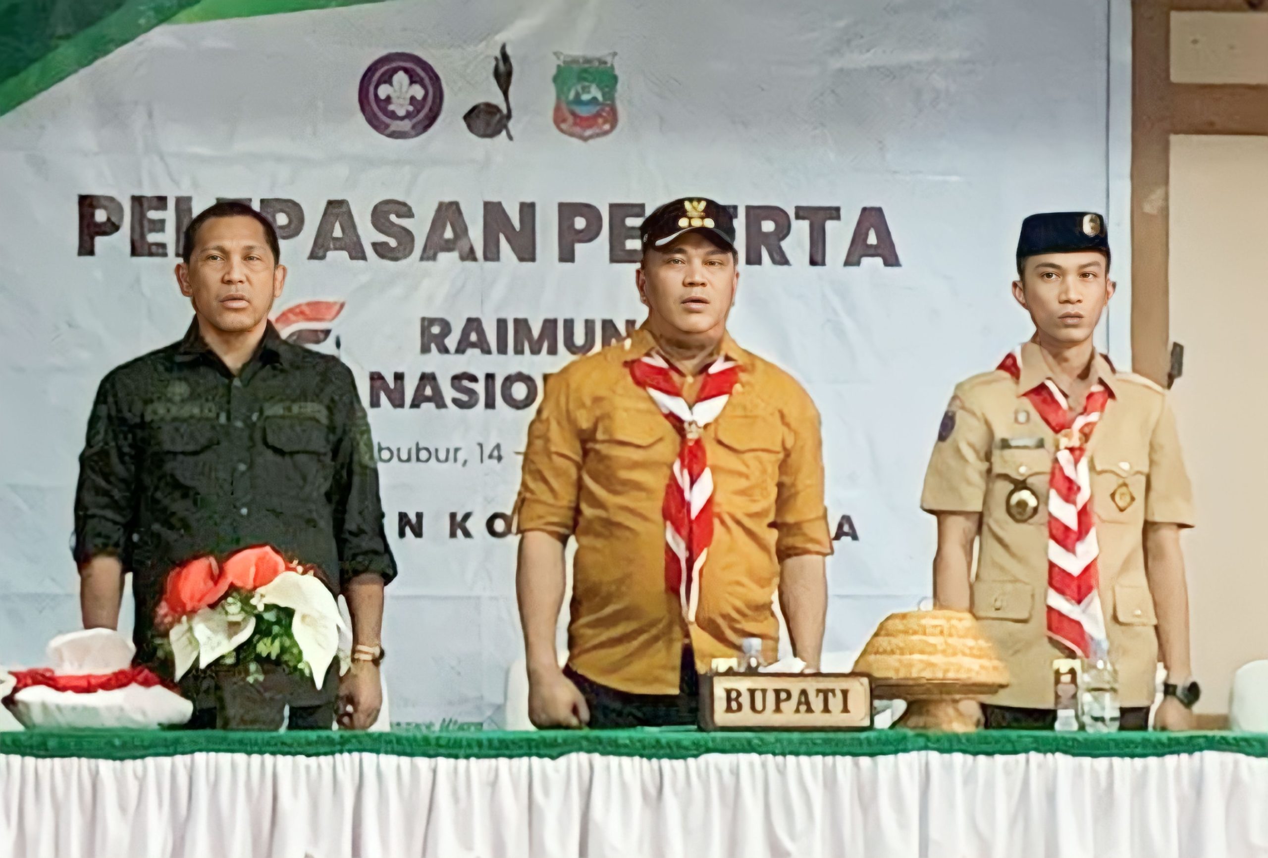 45 Orang Kontingen Pramuka Kabupaten Konut Diberangkatkan Mengikuti Rainas XII Di Cibubur