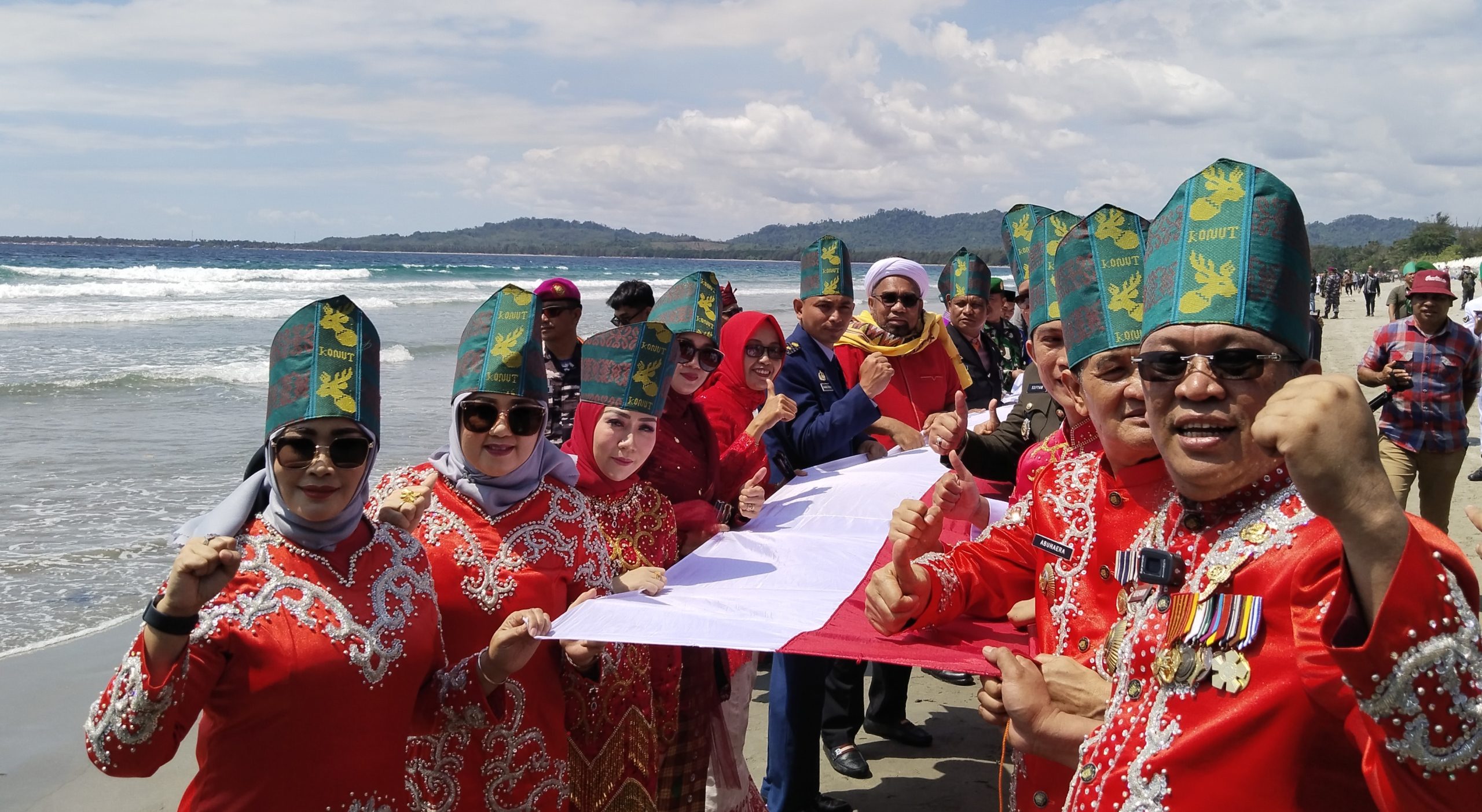 Senior Manajer Muri Sebut Penganugerahan 2 Rekor Dunia di Pantai Taipa Konut Sangat Memenuhi Kriteria