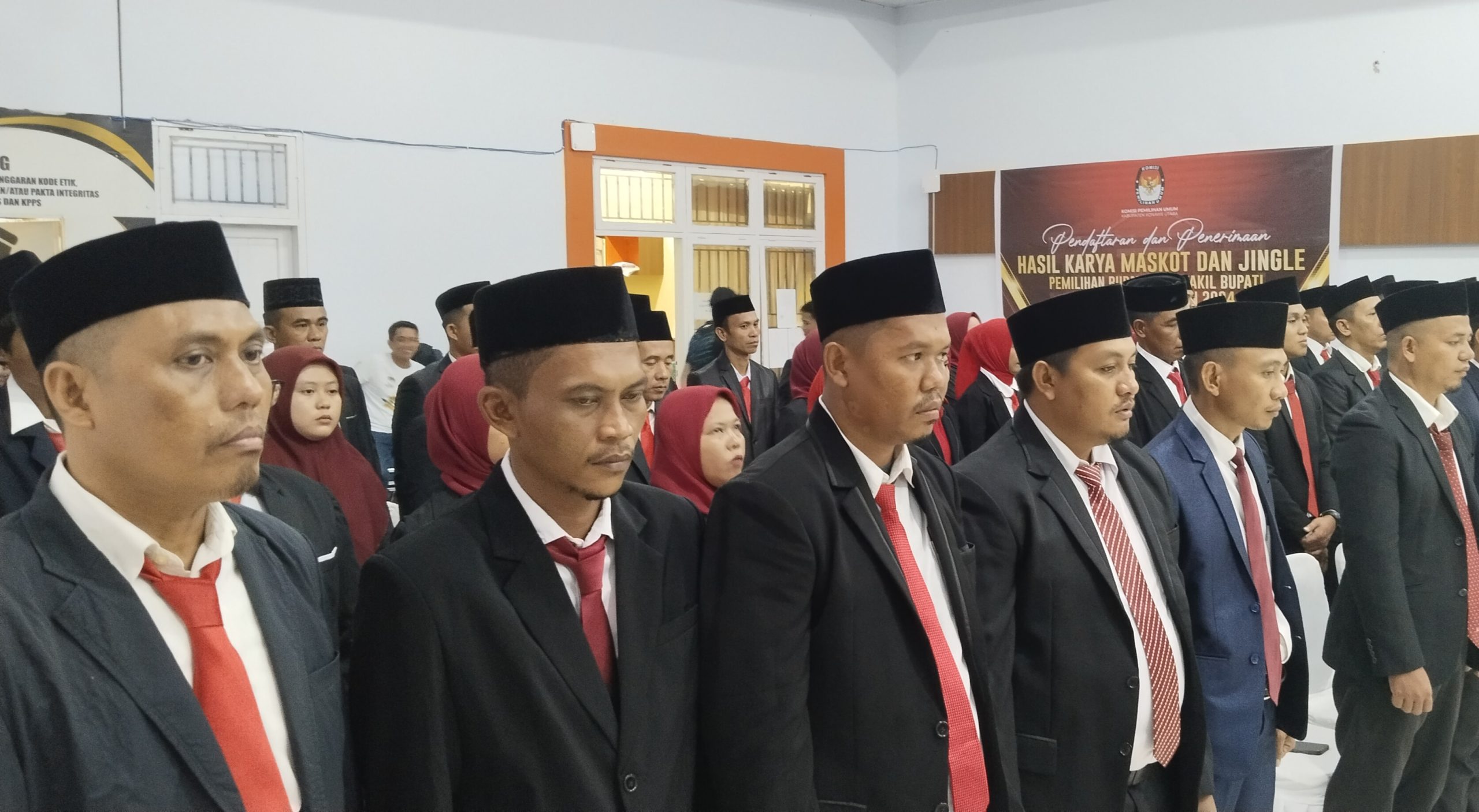 Lantik 65 PPK Pilkada 2024, Ketua KPU Konut Pastikan Tidak Ada Praktek Transaksional Dalam Proses Seleksi