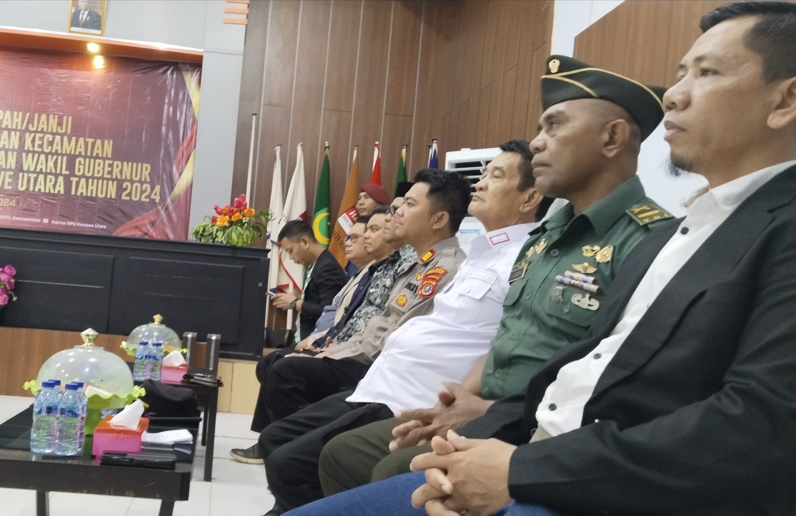 Lantik 65 PPK Pilkada 2024, Ketua KPU Konut Pastikan Tidak Ada Praktek Transaksional Dalam Proses Seleksi