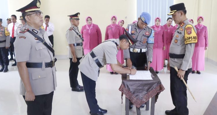 Kasat Resnarkoba Polres Konut Berganti, AKP Ramlan Dimutasi Ke Biro Operasi Polda Sultra