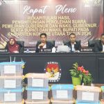 KPU Konut Tetapkan Hasil Perolehan Suara Pilbup 2024, Ikbar -Abuhaera Unggul Raih 26.395 Suara