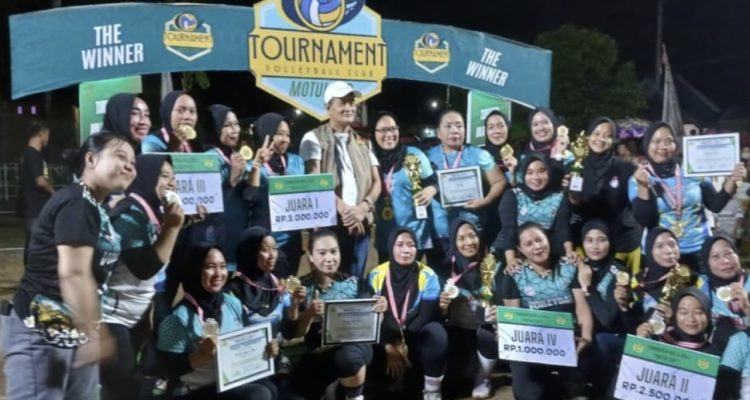 KONI Konut Apresiasi Turnamen Bola Voli Motui Cup I