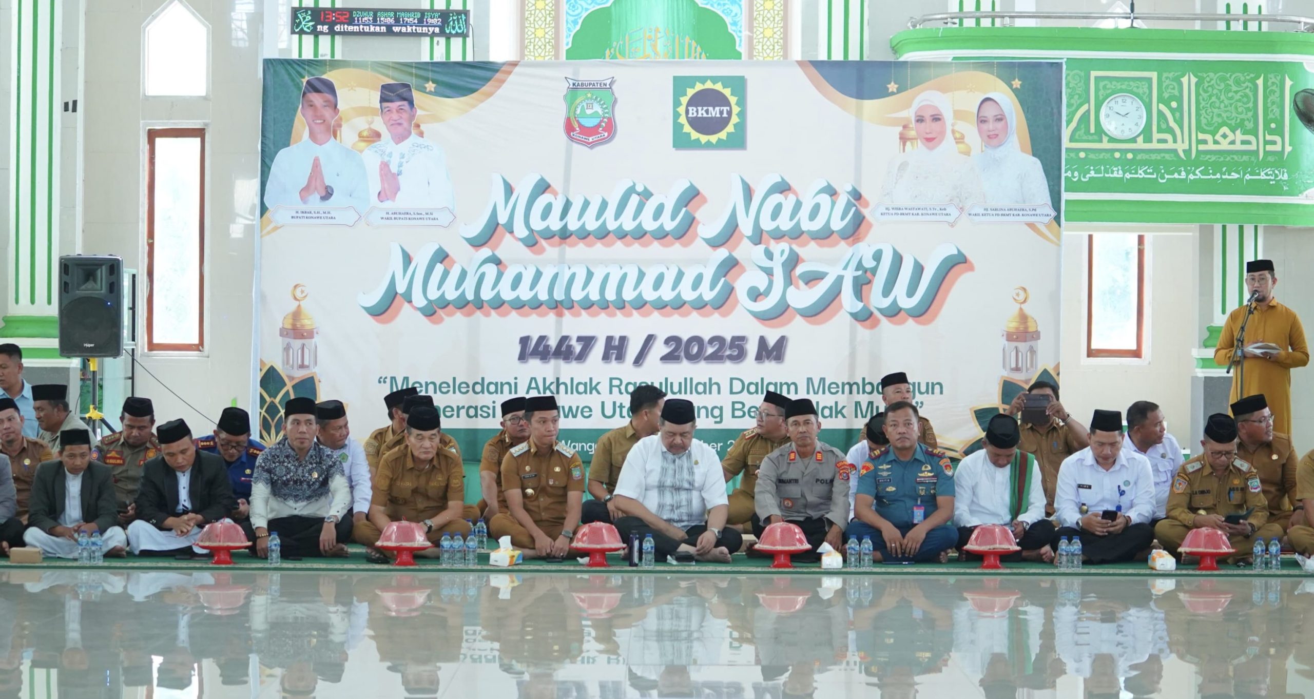 Pemkab Konut Peringati Maulid Nabi Muhammad SAW 1447 H: Meneladani Akhlak Rasulullah, Membangun Generasi Berakhlak Mulia