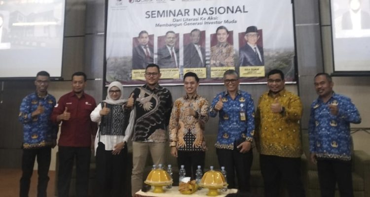 Galeri Investasi BEI Fisip UHO Gelar Seminar Nasional, Mahasiswa Diajak Jadi Investor Muda
