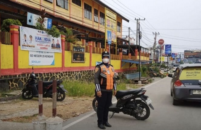Dishub Kendari Gelar “Rawan Pagi” dan Operasikan Bus Sekolah Gratis