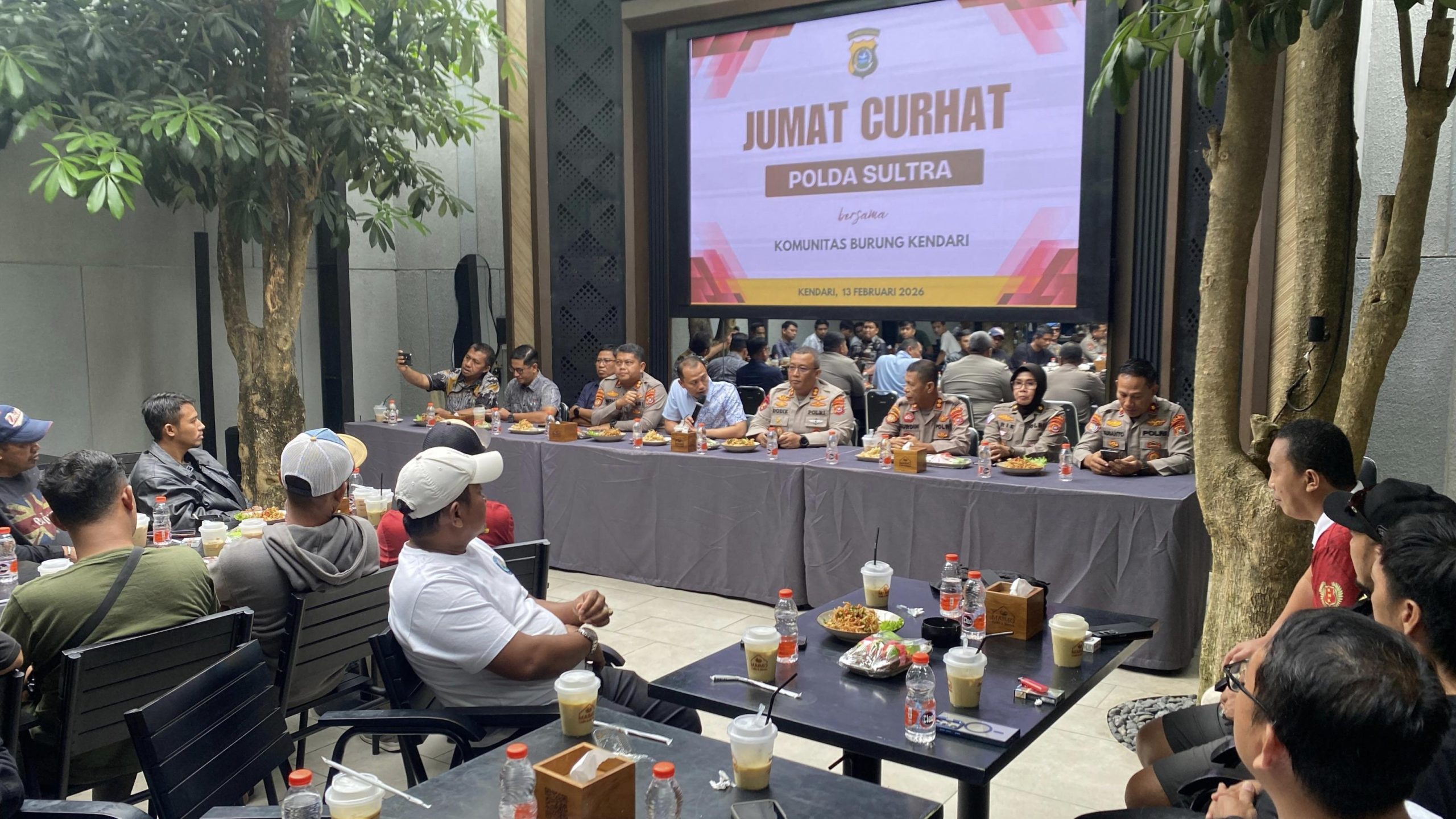Dengar Langsung Suara Warga, Polda Sulawesi Tenggara Bahas Narkoba hingga Penipuan Online di Jumat Curhat