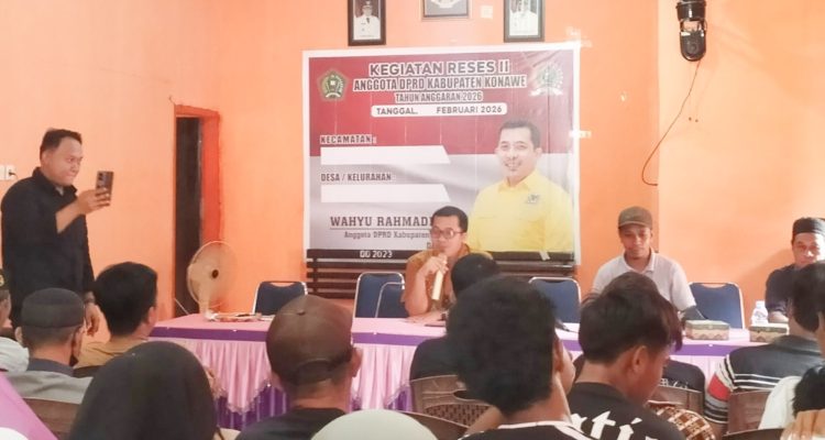 Reses di Desa Lamendora, Anggota DPRD Konawe Ir. Wahyu Rahmadi Komitmen Perjuangkan Aspirasi Masyarakat 