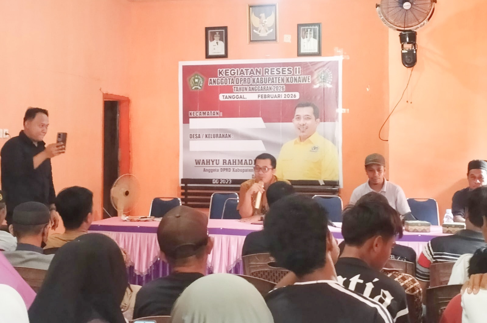 Reses di Desa Lamendora, Anggota DPRD Konawe Ir. Wahyu Rahmadi Komitmen Perjuangkan Aspirasi Masyarakat 