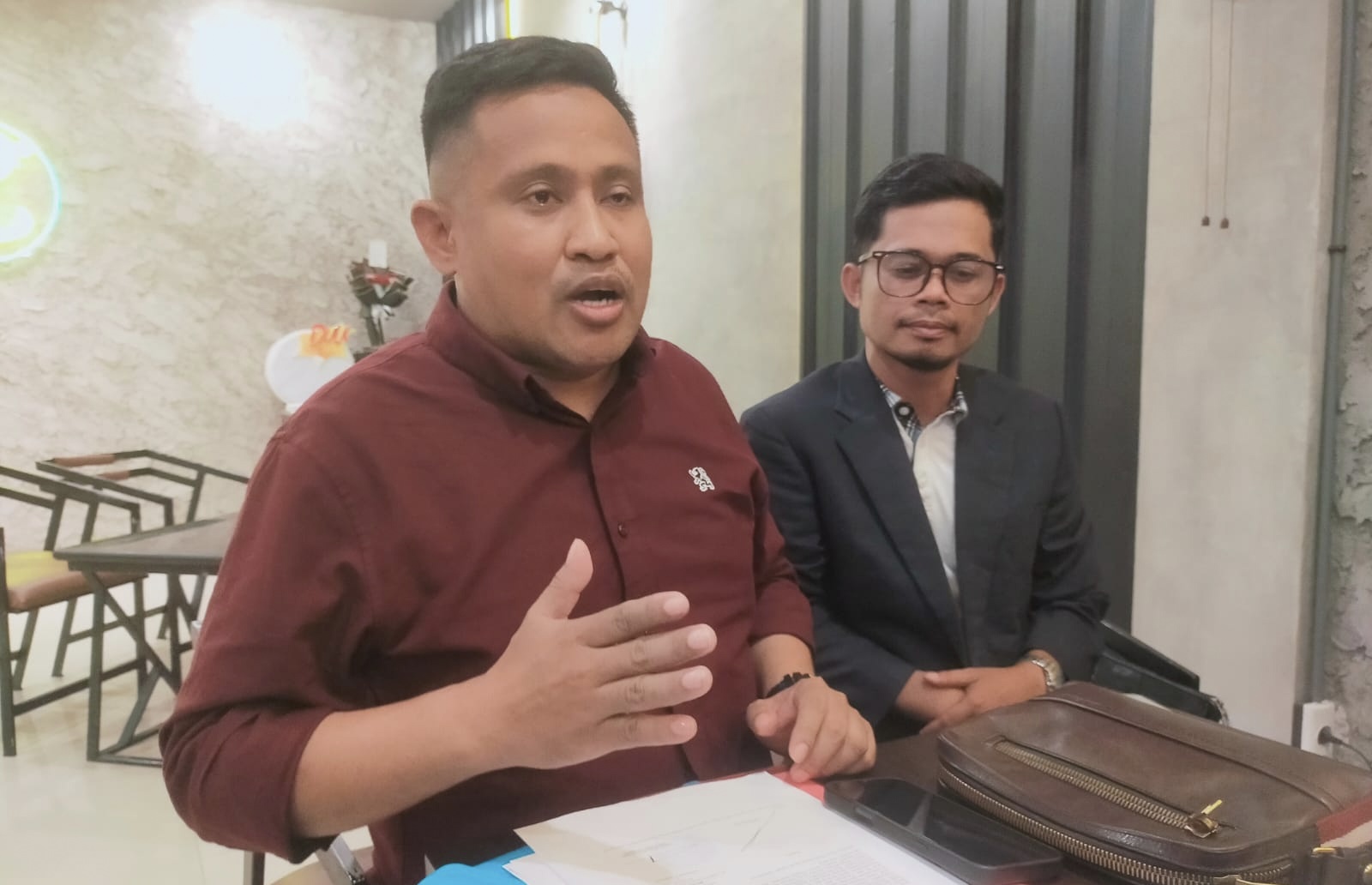 Ketua Kadin Sultra Laporkan Dugaan Pencemaran Nama Baik ke Polda Sultra