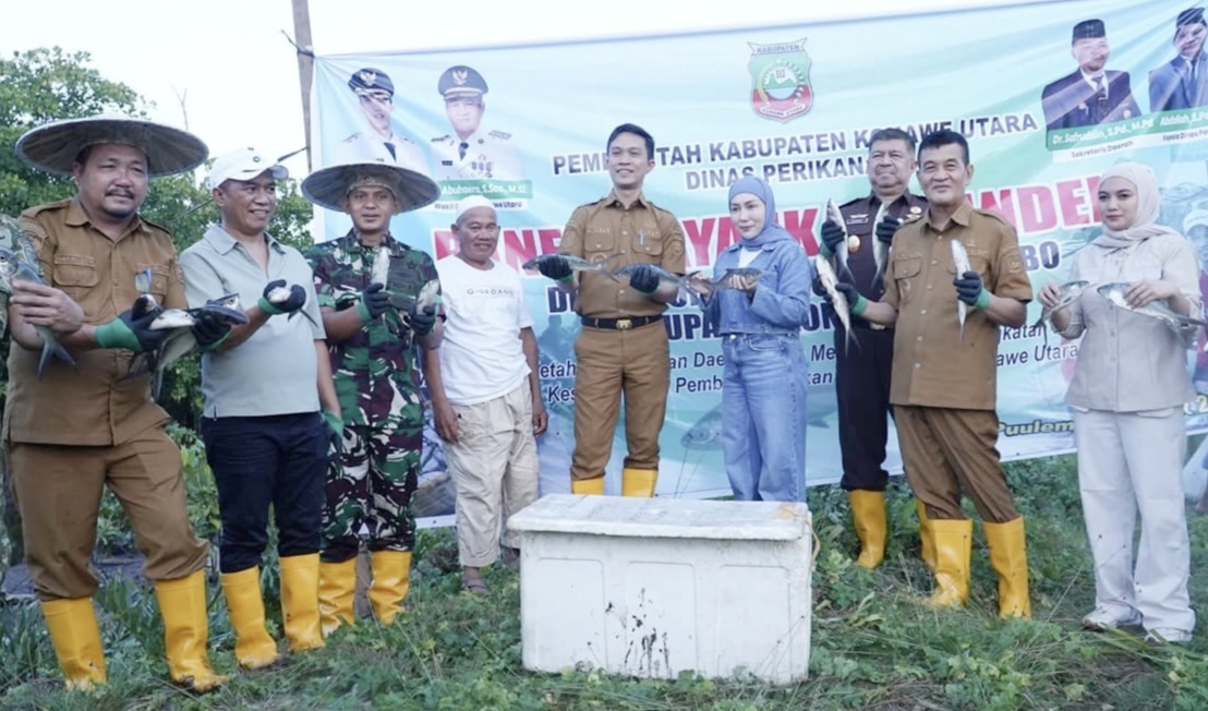 Panen Raya Bandeng Konut Lampaui Target