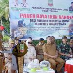 Panen Raya Bandeng di Puulemo, Pemkab Konawe Utara Perkuat Ketahanan Pangan