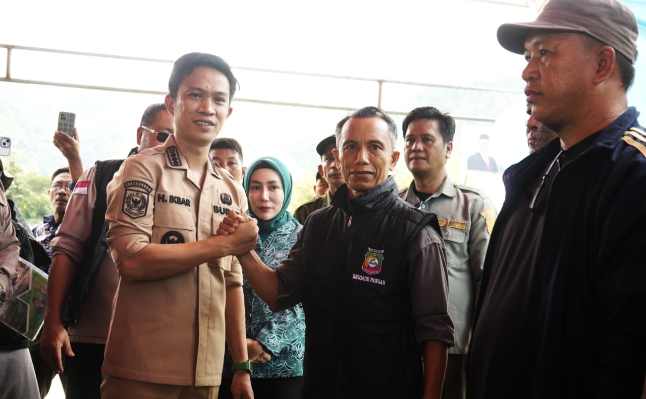 Dorong Ketahanan Pangan Melalui Program CSR, Bupati Konut Pimpin Tanam Serentak Padi Sawah