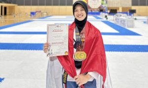 Personel Polda Sultra Borong Tiga Medali di Kejuaraan Taekwondo Internasional Jepang