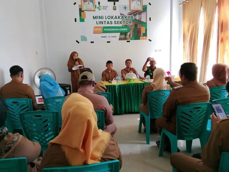 Puskesmas Lembo Pupuk Komitmen Kesehatan Warga Lewat Lokakarya Lintas Sektor